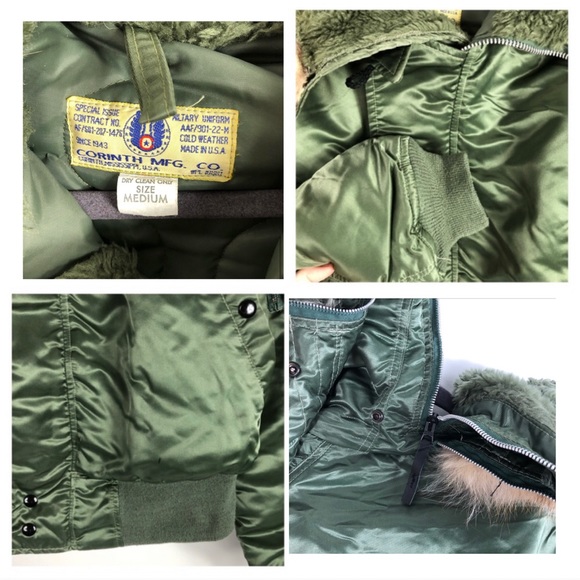 Special Issue Military Uniform Coyote Trim Bomber - Picture 8 of 8